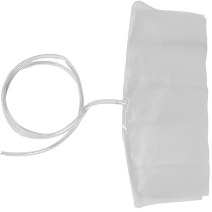 HOLIDYOYO Kit Telo Deviatore Perdite Tetto 50X60 CM Imbuto Drenaggio e Tubo 2 M, Raccoglitore Acqua Piovana per Soffitti e Patii, Metodo Raccolta Pioggia Resistente Uv ad Alta Efficienza