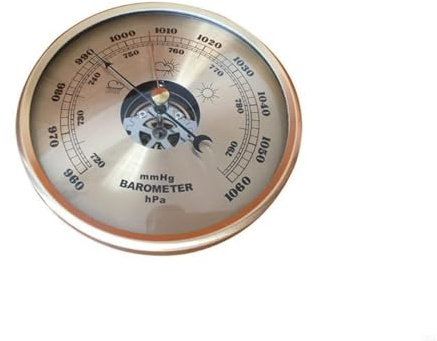 Barometro Barometro a parete for il monitoraggio della pressione dell'aria, quadrante rotondo(90mm)