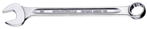 STAHLWILLE 13 Ring-Maulschlüssel Open-Box, 24 mm, 40082424 Silbern