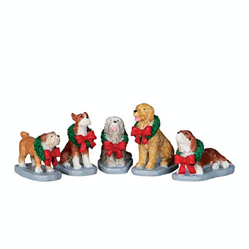Lemax - Christmas Pooch, Set Of 5