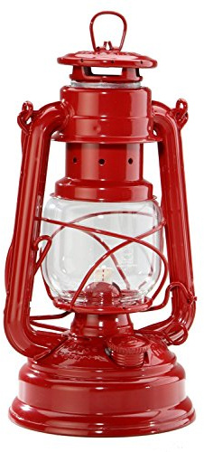 Feurhand Baby Lampe à pétrole 276 galvanisée, lampe-tempête / nombreux modèles rouge rubis
