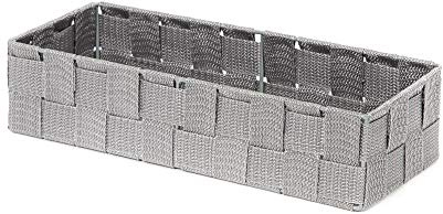 Compactor STAN Organizador LIFE Tamaño L, 12x30x7(h) cm, Gris, Cinta de Rayón