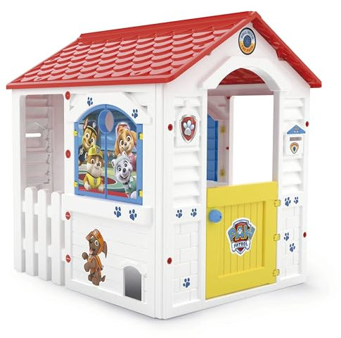 Chicos - Paw Patrol Spielhaus Kinder Outdoor Robuster und langlebiger Kunststoff | Schnelle und einfache Montage/Demontage. Gartenhaus für Jungen und Mädchen ab 3 Jahren (89526)