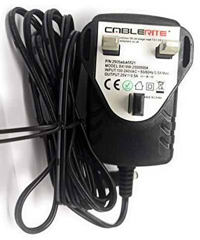25v Charger cable for Beldray BEL0737 Cordless Quick Vac Lite Vacuum Cleaner