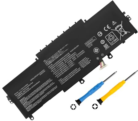 C31N1811 Laptop Batería para ASUS ZenBook 14 UX433F UX433FA UX433FN RX433F | RX433FA RX433FN BX433F BX433FN U4300F U4300FA U4300FN Deluxe13 Deluxe14 UX433FA-A6061T UX433FA-A5085T A6076T UX433FN-A6145T