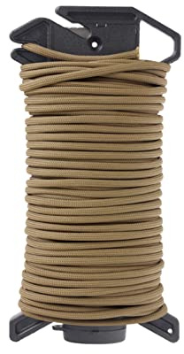 Atwood Rope MFG Ready Rope™ Paracorde 550 de 30,5 m – Corde de parachute à 7 cordes en nylon – Équipement de survie extérieur fabriqué aux États-Unis | Cordons, bracelets, poignées, porte-clés