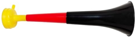 Vuvuzela Two Body Trumpets - Accessory for Football and Sports Celebrations - Noisy Air Horn for Animation Ideal for Transportation (1 Product, Germany)