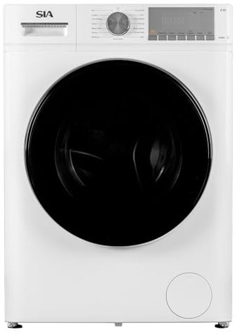 SIA SWD1064WM Freestanding Washer Dryer, 10kg/6kg Load, 1400 RPM, 16 Programmes, BLDC Inverter Motor, White, 2 Year Parts & Labour Guarantee