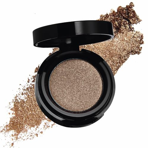 Sandstone Scandinavia Eyeshadow for Sensitive Eyes, Eyeshadow with Long Durability, Allergy Certified, Fragrance-Free and Vegan Eye Make-Up, Hypoallergenic Make-Up (592 Golden Earth, 2 g)
