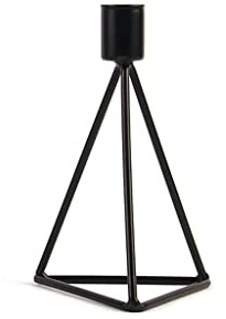 RKVXCJHDR Candelabros Nordic Minimalista Candelador Dorado Candeler Candeler Candeler Adecuado for la Cena Sala de Estar Comedor Comedor de Cocina Candelabros Cónicos(S)