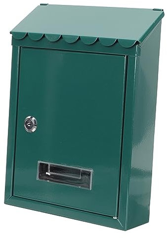 Gadpiparty Postale Vintage Da Muro Serratura Per Giardino Mailbox Decorativa Per Esterni Facile Da Installare La Quotidiana
