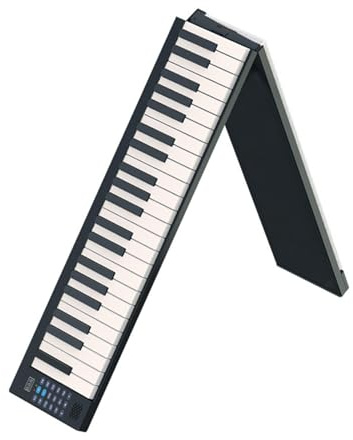 Piano Teclado El Teclado Electrónico Plegable Portátil De 88 Teclas Con Altavoz Adopta La Estructura De Teclas De Piano
