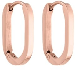 Purelei Elegante Charm Ohrringe für Frauen – Vielseitig kombinierbar, 18K vergoldet, Edelstahl, für jeden Anlass (Rosegold)
