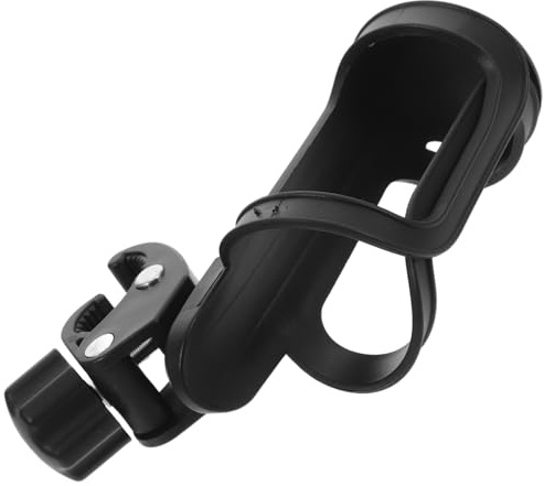 SUPVOX Portavasos para Andadores y Sillas de Ruedas con Abrazadera Tubular Soporte Resistente de Fácil Instalación para Botellas y Vasos Cilíndricos para Personas Mayores y Uso Diario
