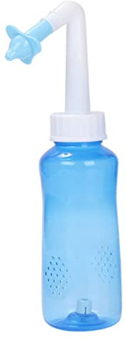 Rinsing Bottles Sinus Rinse Bottle Nose Wash Cleaner Pressure Rinse Nasal Irrigation Kit for Adult Kid