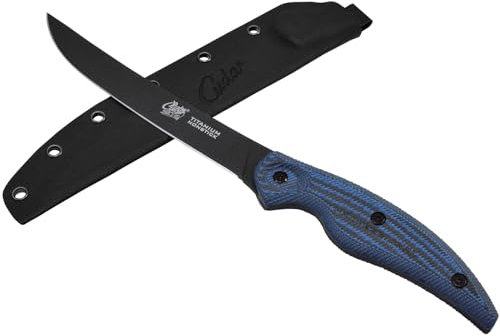 Cuda Filetiermesser semi-flex Professional, 18,5 cm / 7,28, 18126, Blau/Schwarz