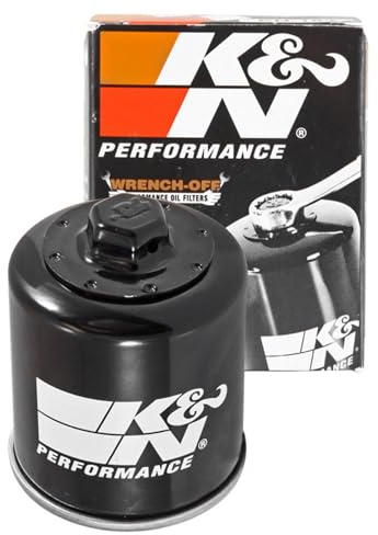 K&N KN-183 Ölfilter, Motorrad Rot | kompatibel mit Piaggio, Aprilia, Derbi, Gilera, Italjet, Peugeot, Adiva, Malaguti (KN-183)