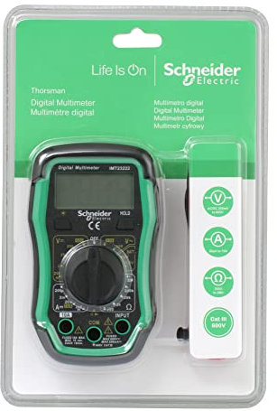 Multimetro digital Cat III 600V