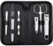 Solingen Set per Manicure da Uomo e Donna – Kit Professionale da 6 Pezzi. Include Forbicine e strumenti per Mani e Piedi con Custodia da Viaggio. Ideale per una cura precisa ed elegante delle Unghie