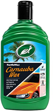 Turtle Wax Liquid Carnauba Car Wax 500ml x2-3-in-1 Vehicle Wax, Cleans, Shines & Protects for a Smooth, Glassy Finish - That Leaves You Car with a Streak & Smear Free Flawless Finish