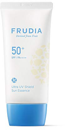 FRUDIA. Protección Solar Ultra UV Shield Sun Essence. SPF 50.