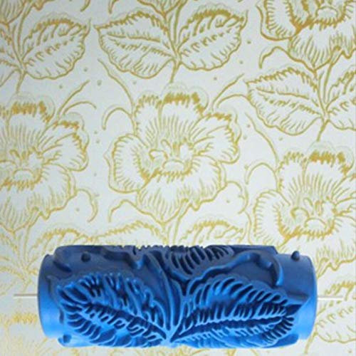 HKDJ-5 Pollici Rullo per Pittura A Macchina,Spazzola A Rullo Verde Decorazione della,Parete della Casa dello Strumento Fai da Te Pitture E Trattamenti per Pareti,Double Color
