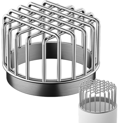 Tapa del filtro de drenaje,Tapa de drenaje del piso,Protector de canalón de acero inoxidable - Tapa de filtro de alcantarillado antibloqueo para baño, balcón, exterior