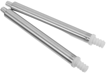 Beavorty Recambio Escobilla WC Enroscable Compatible Cepillo de Baño de Acero Inoxidable Accesorio de 2 Piezas Diseño Minimalista y Fácil Limpieza para Baño