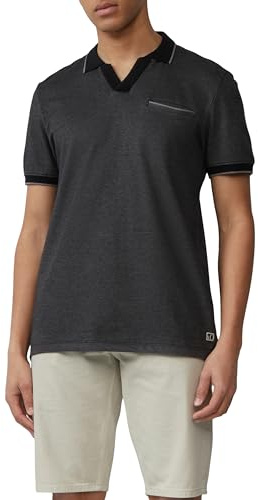s.Oliver Poloshirt aus zweifarbigem Piqué mit Brusttasche