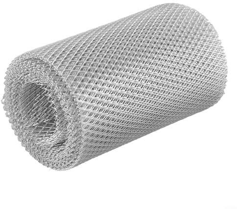 GLFLOW Grille de protection en aluminium pour gouttière - 15 cm de large - 6,1 m de long - Installation facile (15 cm)