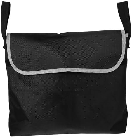 Alipis Rollstuhltasche 40x35x10cm Aus Strapazierfähigem Material Mit Befestigungsgurten Für Rollstuhl Elektrorollstuhl Und Scooter Praktische Armlehnentasche Für Alltag
