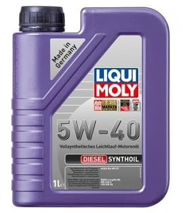 LIQUI MOLY Motoröl 5W-40 Diesel Synthetiköl Motor Öl ACEA A3/B4 ACEA A3/B3 API CF Synthoil 1L Kompatibel mit VW Golf IV Schrägheck 1J1 POLO 9N Transporter IV Bus 70B, 70C, 7DB, 7DK, 70J, 70K, 7DC, 7DJ