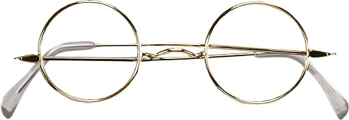 Rubie's Official Weihnachtsmannbrille, rund, Kostüm für Erwachsene, Einheitsgröße