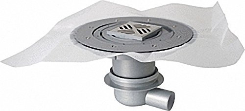 Bouilloire bec bain Bonde Classic 40150–50 DN50 seitl Grille de fin de lit 95 x 95