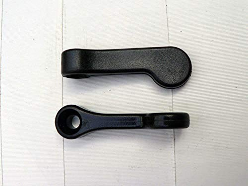 S&S-Shop 14 Kunststoff Vorreiber - schwarz - 50 mm lang - Ø 13 mm / 5 mm