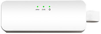 Carte réseau 2500 Mbps 2,5 G USB 3.0 vers RJ45 Ethernet carte réseau LAN filaire pour Mac OS Realtek rtl8156b