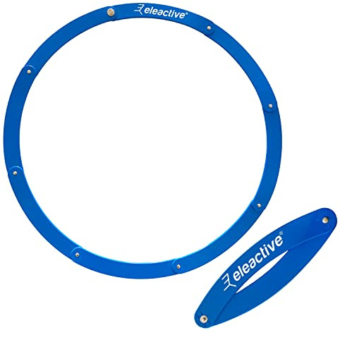 Eleactive® Pista de Petanca Plegable Azul Fabricado en Francia Aprobado para competición por la Federación Internacional de Petanca (Azul)