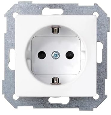 BASE ENCHUFE 2P+TT BLANCO MATE Simon 82 Concept