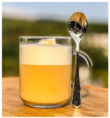 Topkapi 251.237 - Glasbecher-Set Berna │ 2 Personen mit Löffel │ ~330 ml