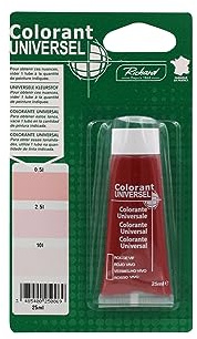 Colorant Universel Pour peinture jusqu'a 10 Litres - 25ml – Made in France - ROUGE VIF - 069