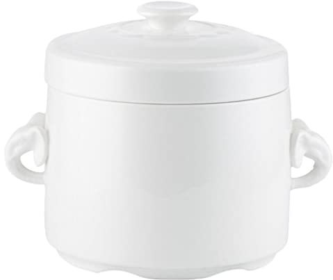 SUNMME Bol en céramique, Bols à Soupe, Couvercle de ragoût, Cuisson, Service d'œufs, couvercles à Vapeur, Tasse à Oignon, cocotte à crème, marmite (D comme indiqué)