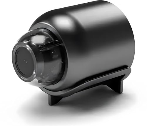 Peppy Mini Spy Camera 1080P WiFi - Wireless Hidden Camera with Night Vision, Motion Detection - Small Magnetic Nanny Cam for Home Security, Baby Monitoring - App Controlled Surveillance Camera