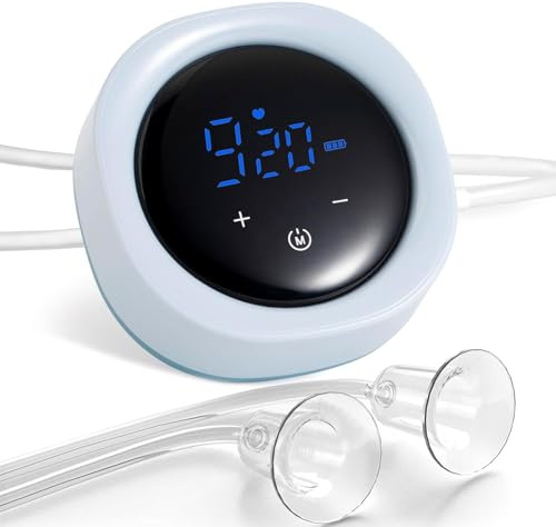 Corrector de pezones eléctrico para pezones planos o invertidos, extractor de pezones recargable, pezones hundidos y tímidos, color azul