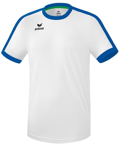 Erima Unisex barn retro stjärna tröja (3132519) vit/ny kungsblå, 128