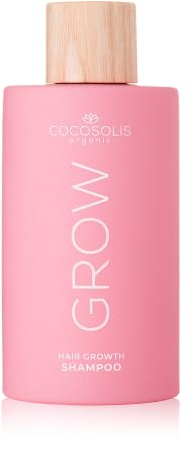 COCOSOLIS GROW Shampooing pour la Croissance des Cheveux avec Anti-Âge, Vitamine E et Principe Actif