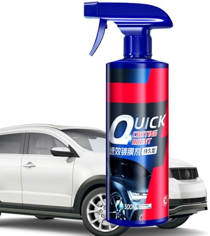 Agente di Rivestimento Spray - 500ml Agente Ceramico per Lucentezza e Brillantezza,Spray Lucidante Per Veicoli,Per Veicoli Esterni Parabrezza Finestrini Vernice Vetro