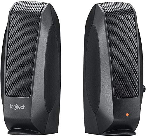 Logitech S120 2-Piece 2 Channel Multimedia Speaker System w/Headphone Jack