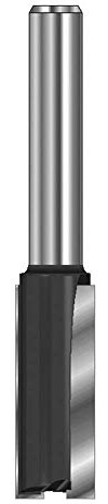 ENT 10202 Nutfräser VHW, Schaft (S) 6 mm, Durchmesser (D) 3 mm, NL 8 mm, SL 32 mm, GL 45 mm