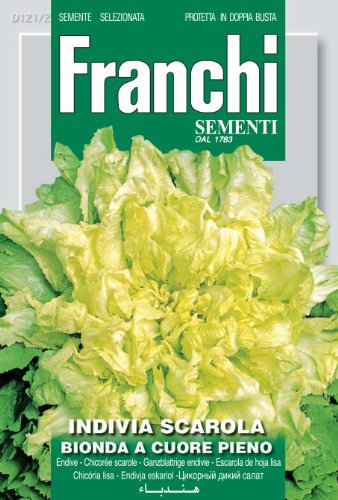 Franchi Sementi Spa Indivia Scarola Bionda Cuore Pieno