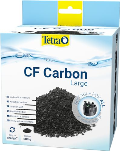 Tetra Tec Carbone Attivo CF 1200/1500 Materiale Filtrante per Acquario, 600 g